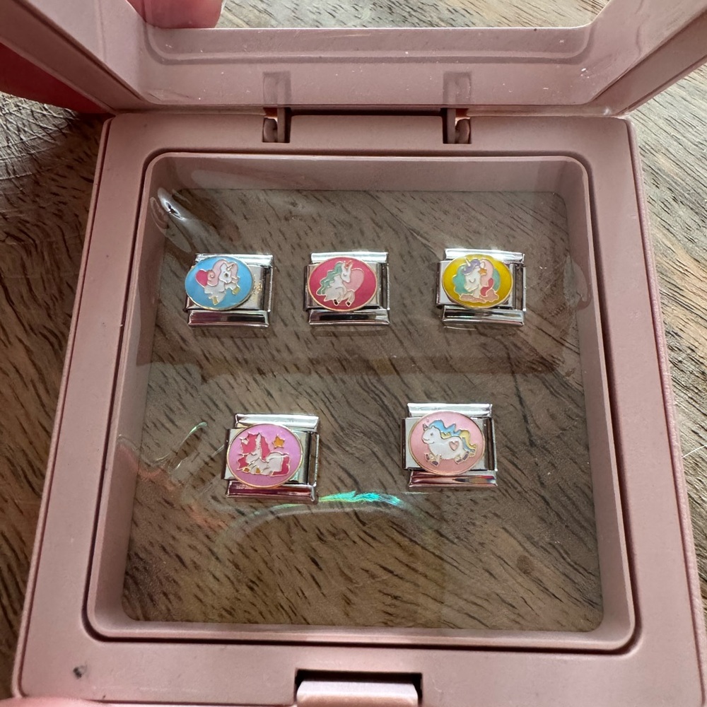 Pony Italian Charms Box Set of 5